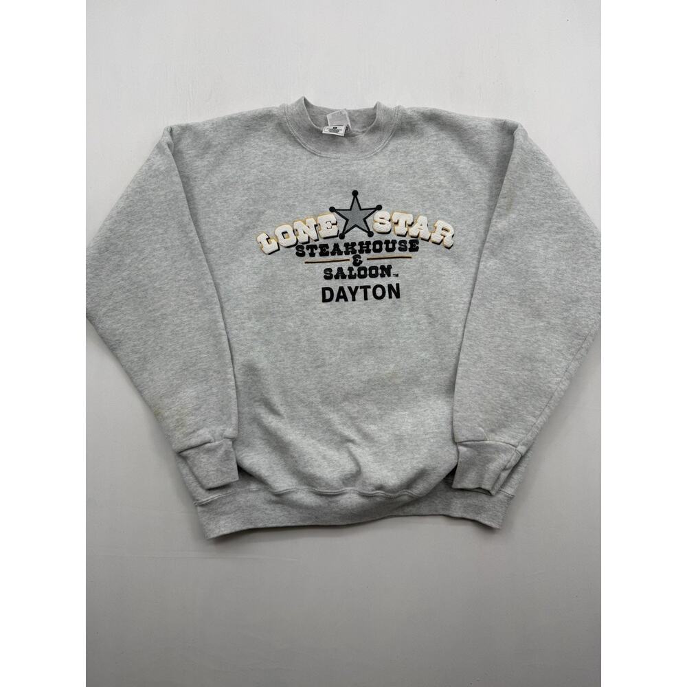 Lonestar Steakhouse Saloon Sweatshirt Vintage XLarge Winston Salem 90s Texas Y2k